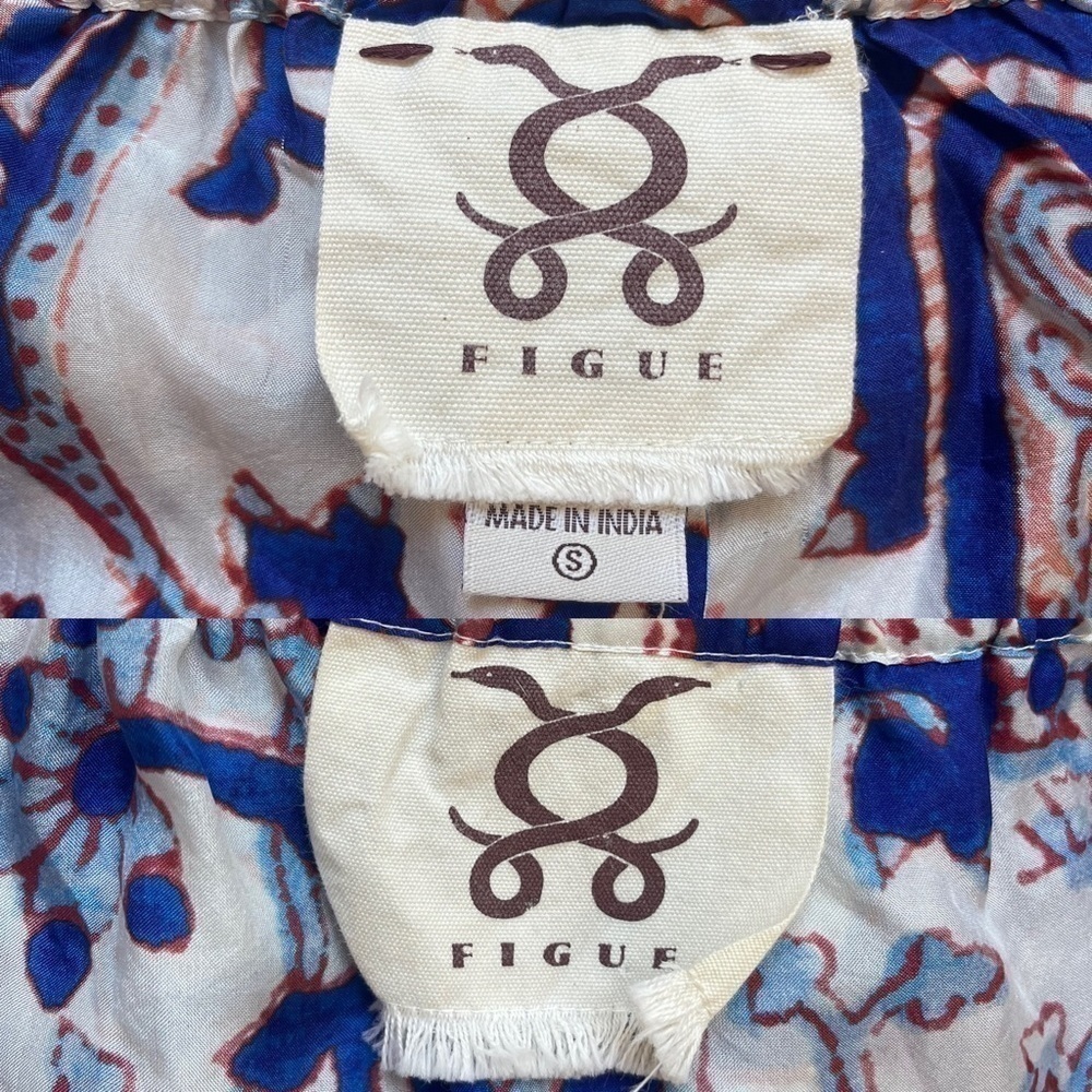 Figue Silk Set - Brielle Bahia Beach Pants & Blouse Small - Picture 17 of 17